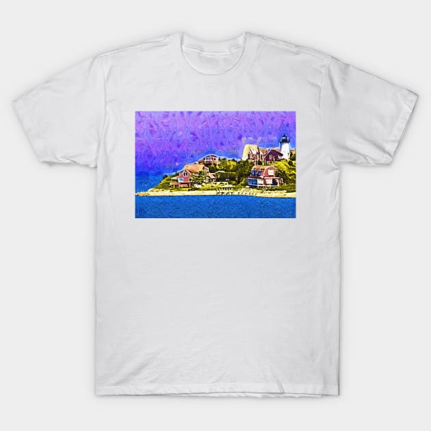 Lighthouse Point T-Shirt by KirtTisdale